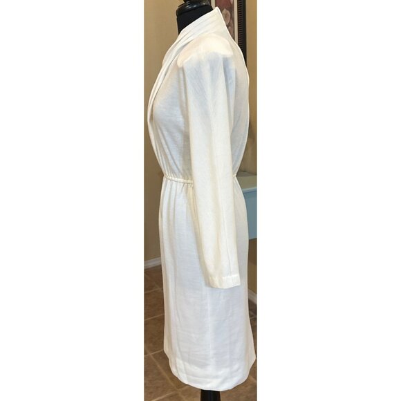 VTG J. Ellis Fit & Flare Midi Dress w/Elastic Waist Cotton Blend Women's Size XS - Picture 15 of 16